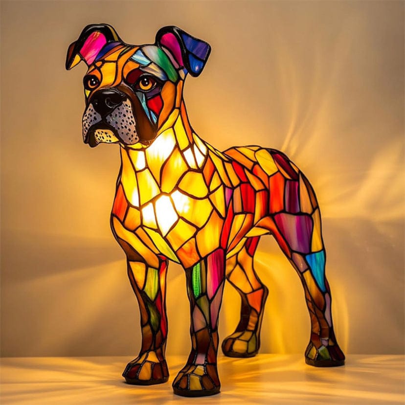 Lampada a bagliore Tyson Boxer