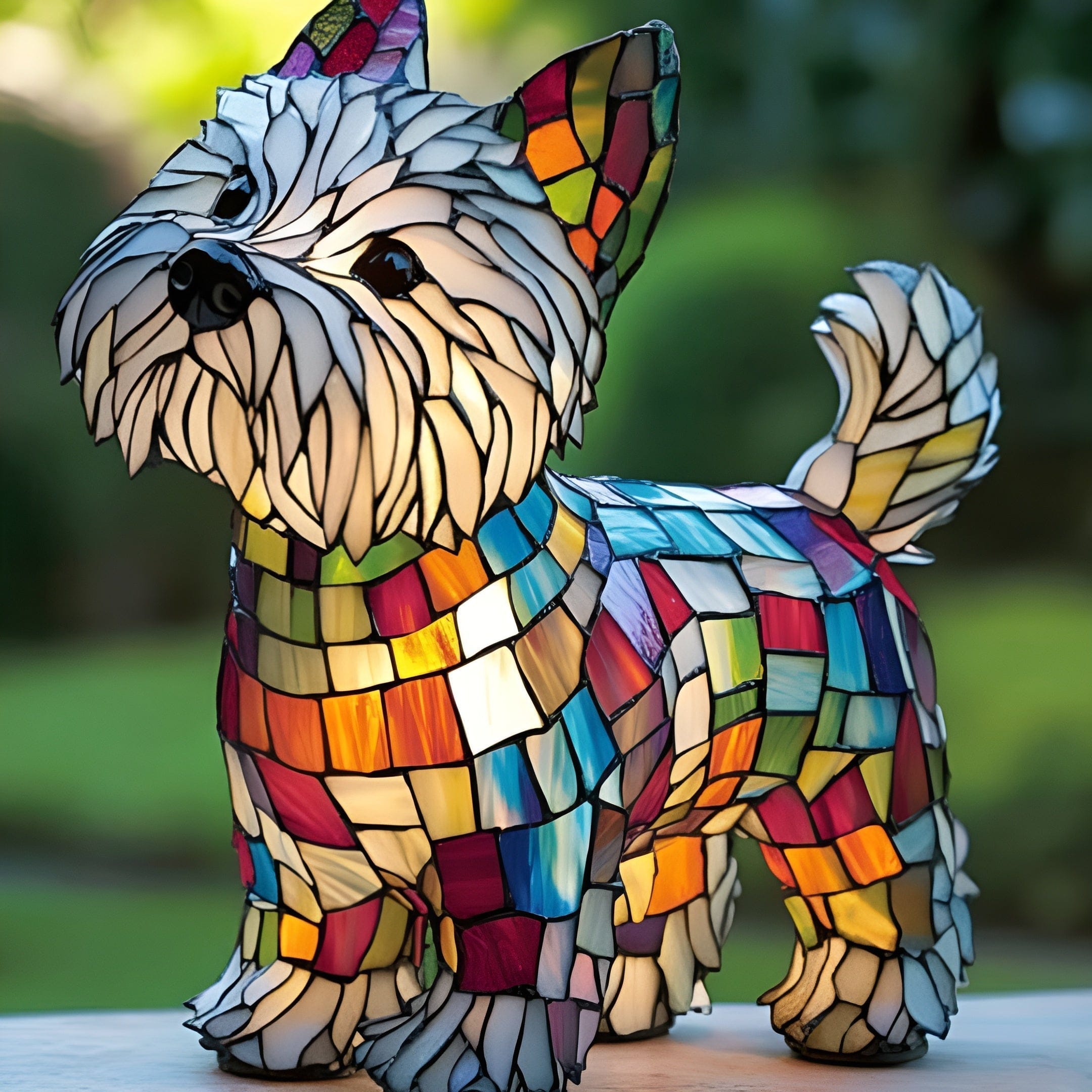 Oliver Terrier Glow Lamp