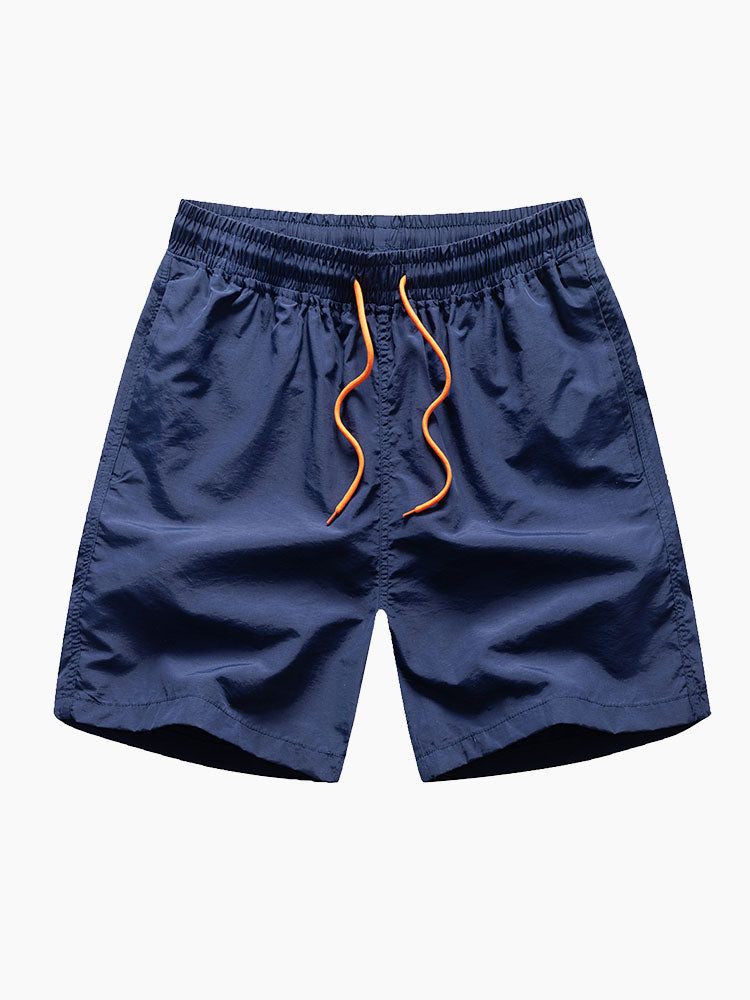 Los Angeles Print Contrast Ringer T-Shirt & Swim Shorts