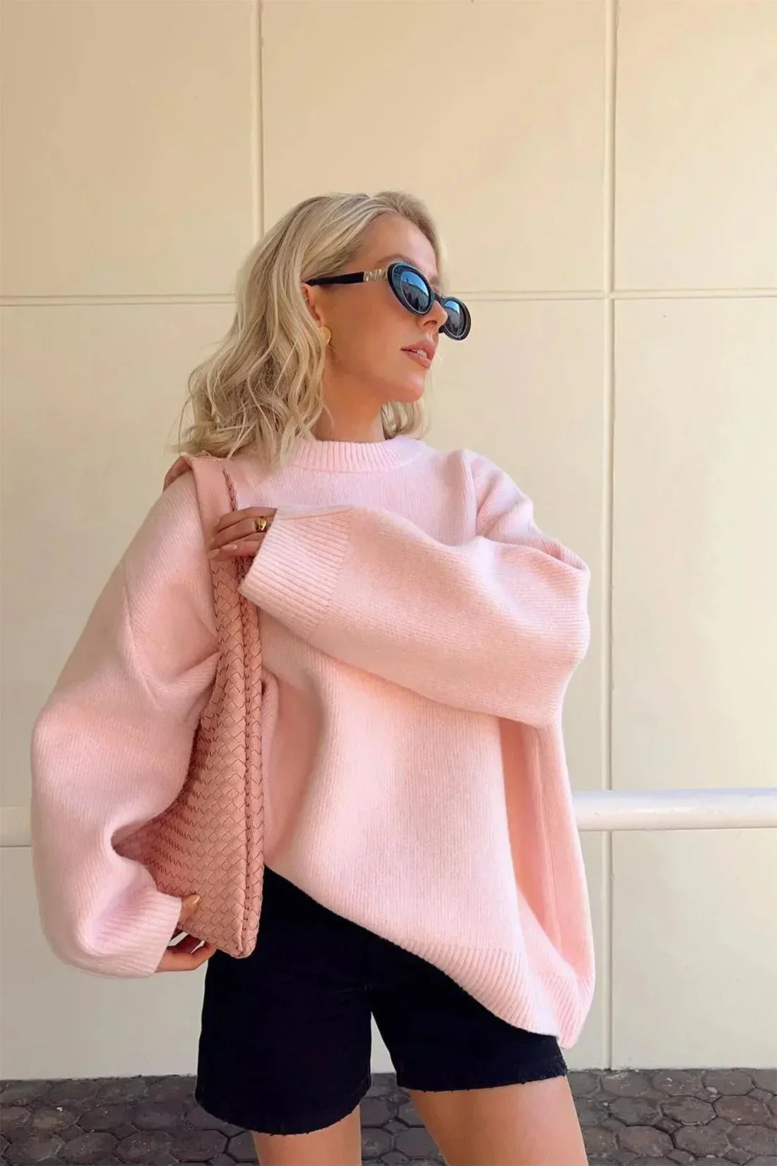 ARIA | Pink Cozy Sweater