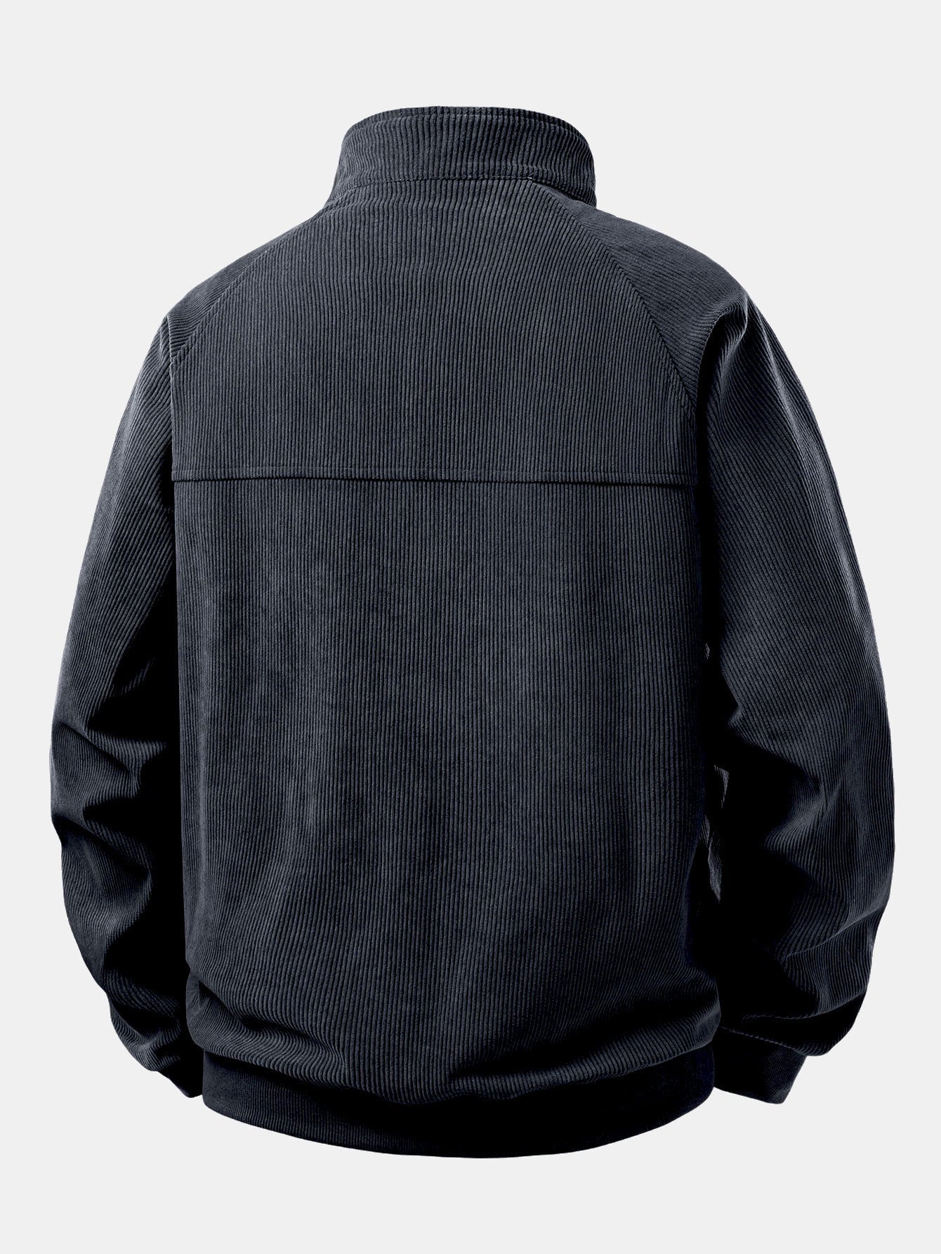 Quarter Zip Corduroy Raglan Sleeve Sweatshirt & Straight Leg Corduroy Pants