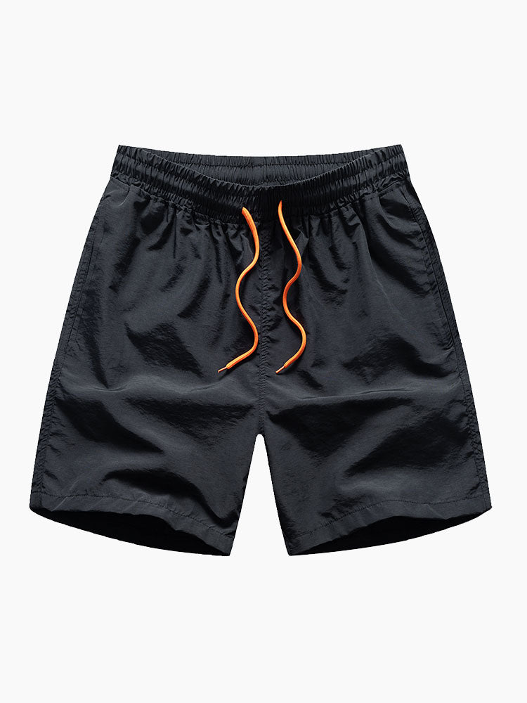 Los Angeles Print Contrast Ringer T-Shirt & Swim Shorts