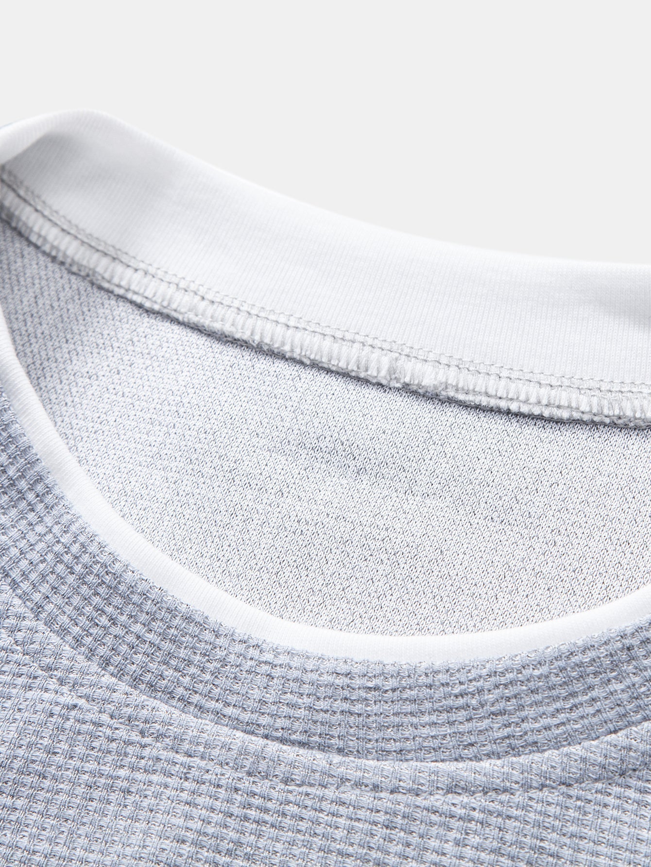 Relax Fit 2 In 1 Waffle Crew Collar T-Shirt & Waffle 7″‌ Shorts