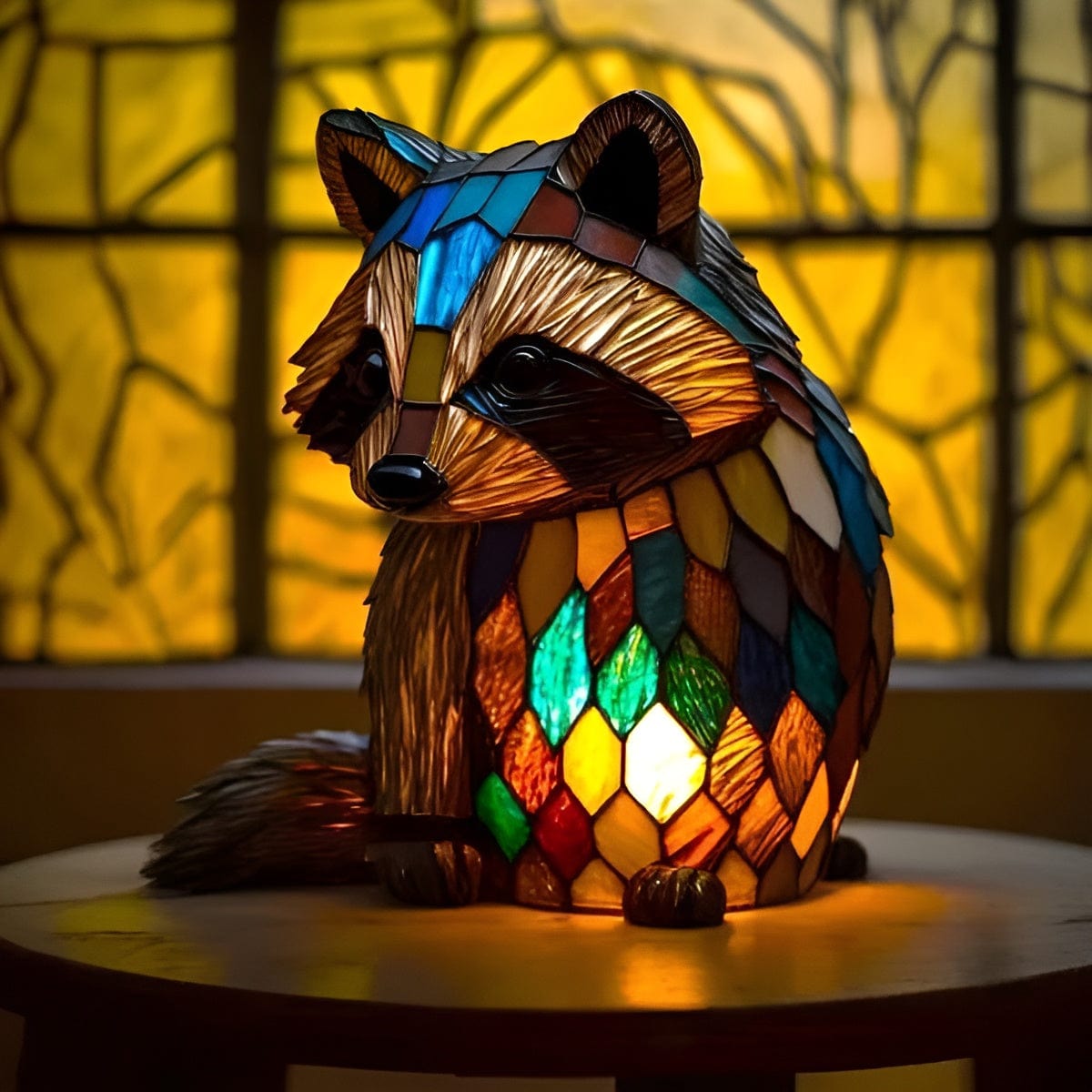 Lampada luminosa Rusty Raccoon