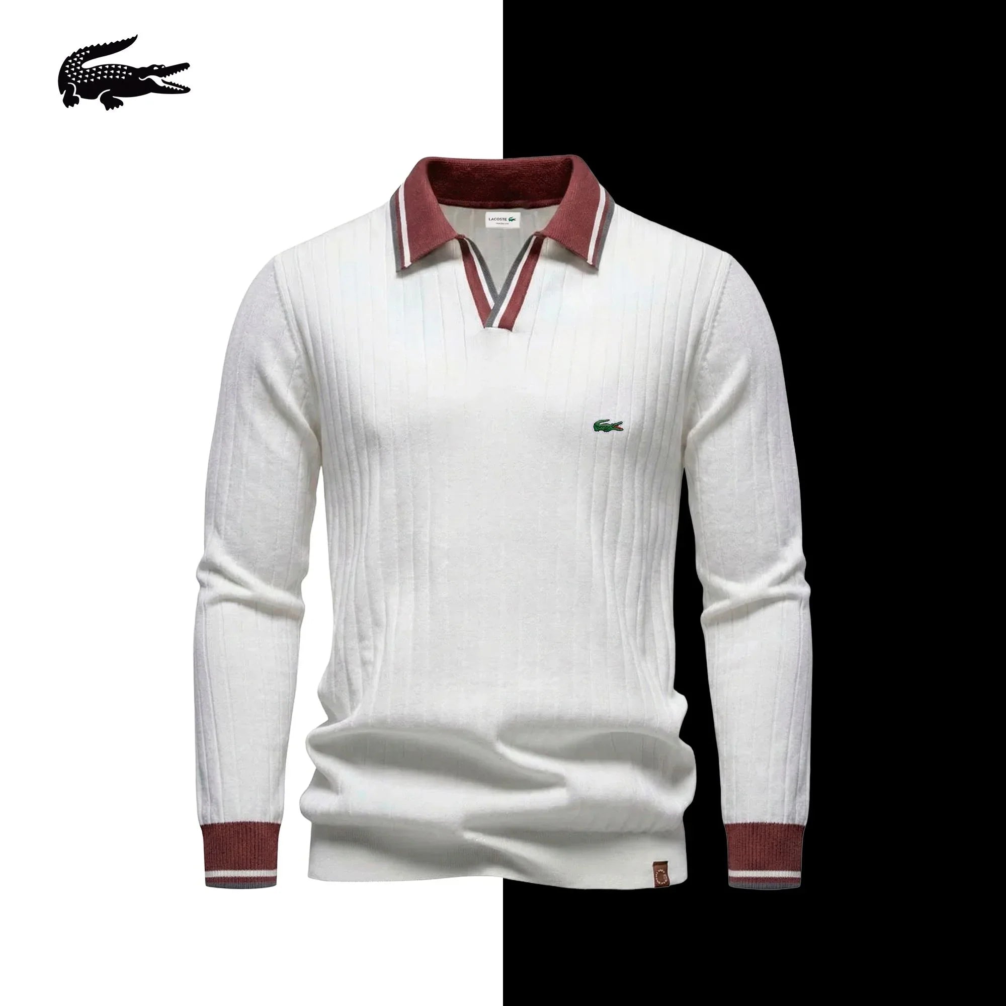 Lacoste Knitted Polo Sweater