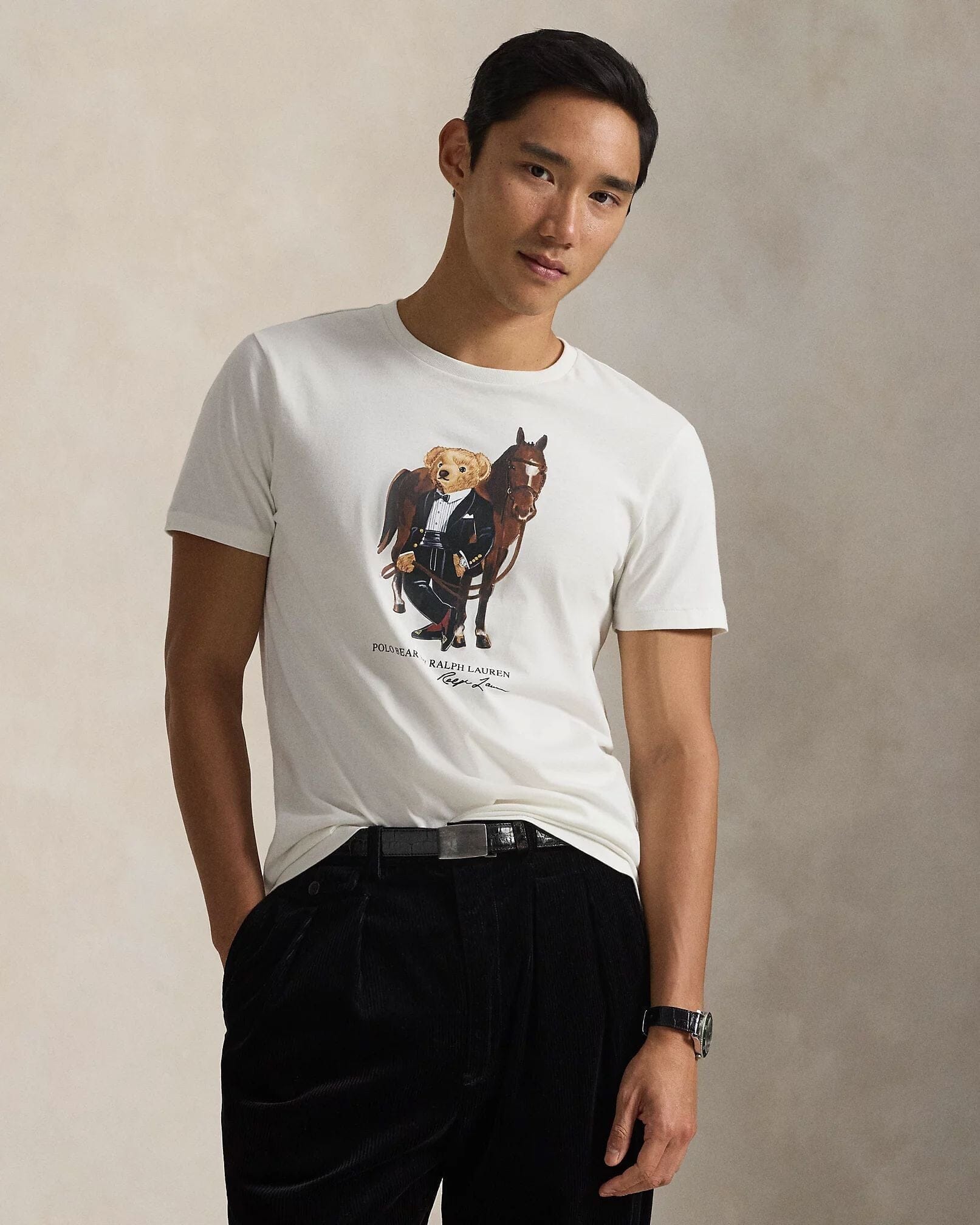 Ralph Lauren Polo Bear Cotton T-Shirt
